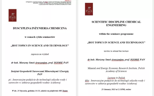 HOT TOPICS IN SCIENCE AND TECHNOLOGY