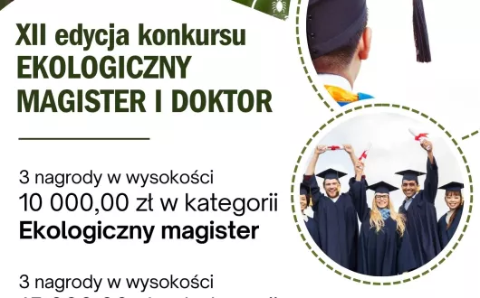 „Ekologiczny magister i doktor” XI edycja Konkursu o nagrodę WFOŚiGW w Łodzi