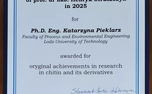 Nagroda im. Prof. Henryka Struszczyka 1