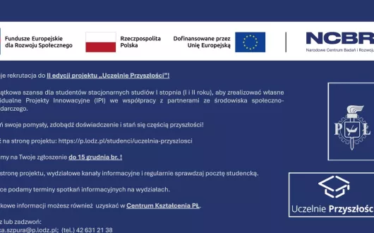 projektu "Uczelnie Przyszłości" 