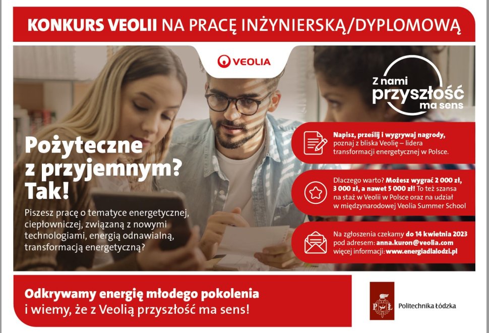 Konkurs na najlepszą pracę inżynierską i dyplomową o tematyce energetycznej!