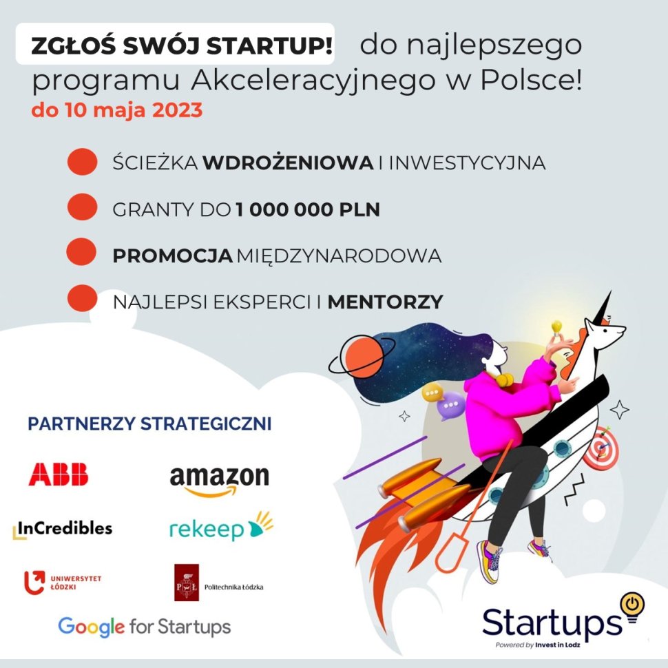 Startups Powered by Invest in Lodz