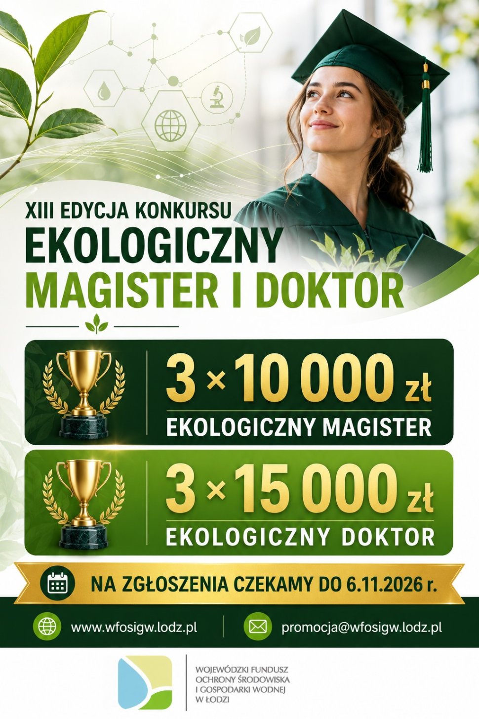 EKOLOGICZNY MAGISTER I DOKTOR